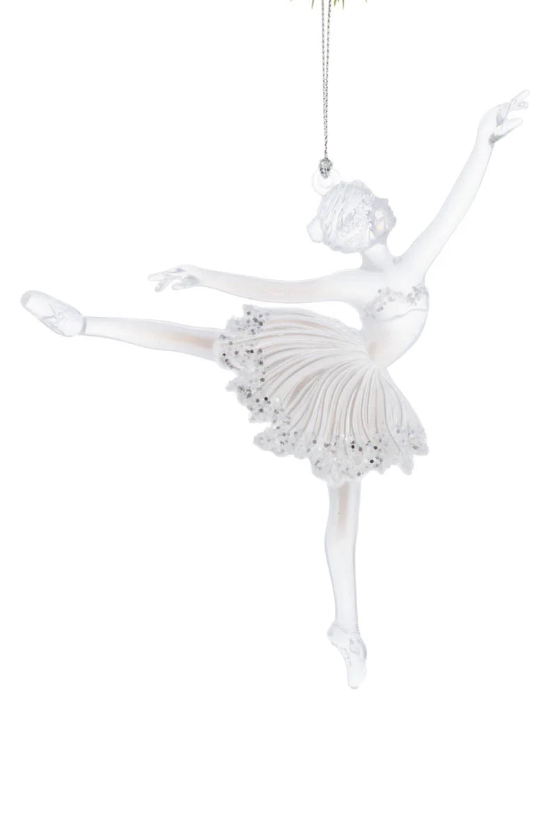 Elegant Acrylic Ballerina Ornament