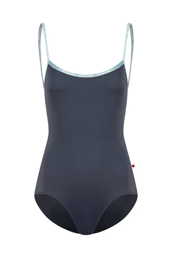 Yumiko Heather Leotard in Titanium