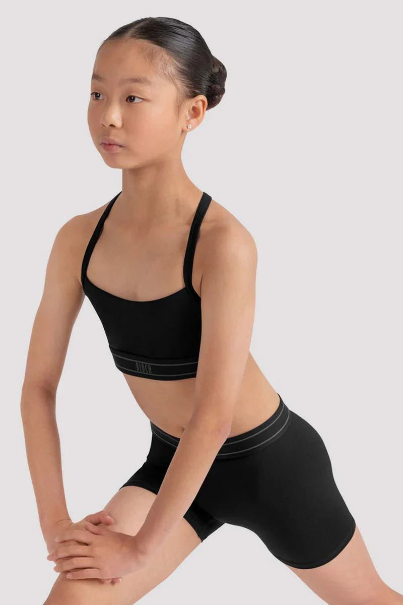 Bloch Girls Mire Logo Crop Top CZ30006