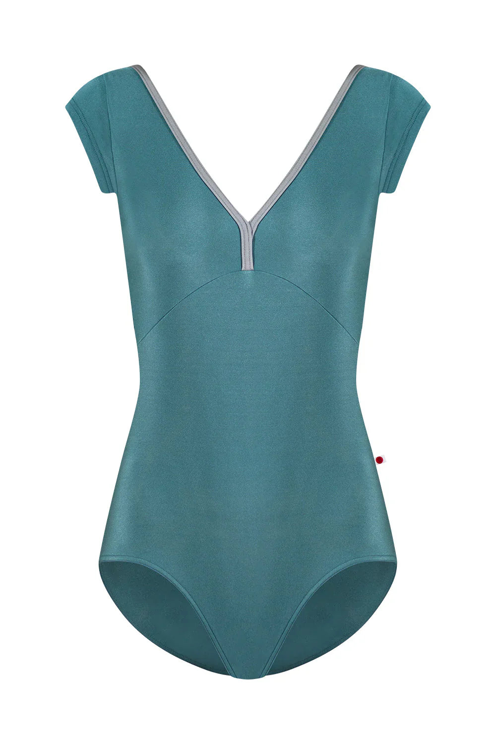 Yumiko Alicia Cap Sleeve Leotard in Frost