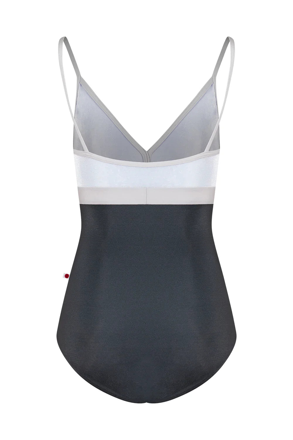 Yumiko Zoe Leotard in Titanium and Serenade