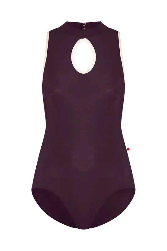 Yumiko Elise Leotard in Eggplant July-25-07