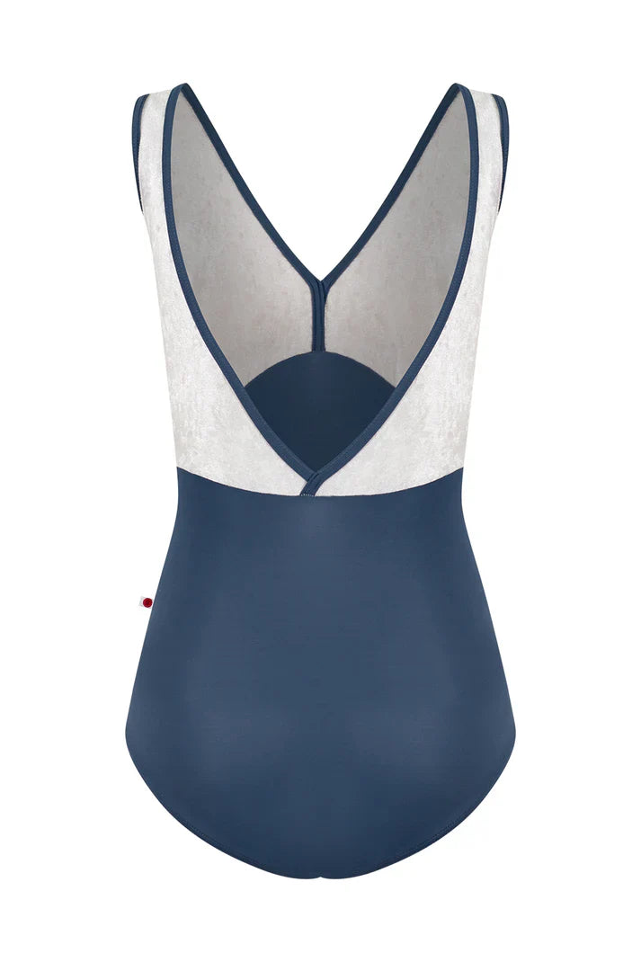 Yumiko Alicia Leotard in Silver and Storm