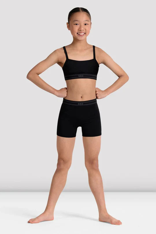 Bloch Girls Mire Logo Crop Top CZ30006