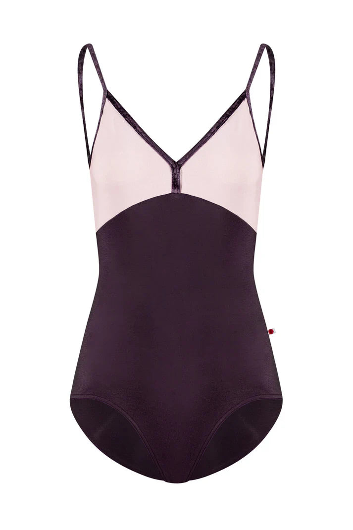 Yumiko Daria Leotard in Eggplant and Rose SS25-02-01