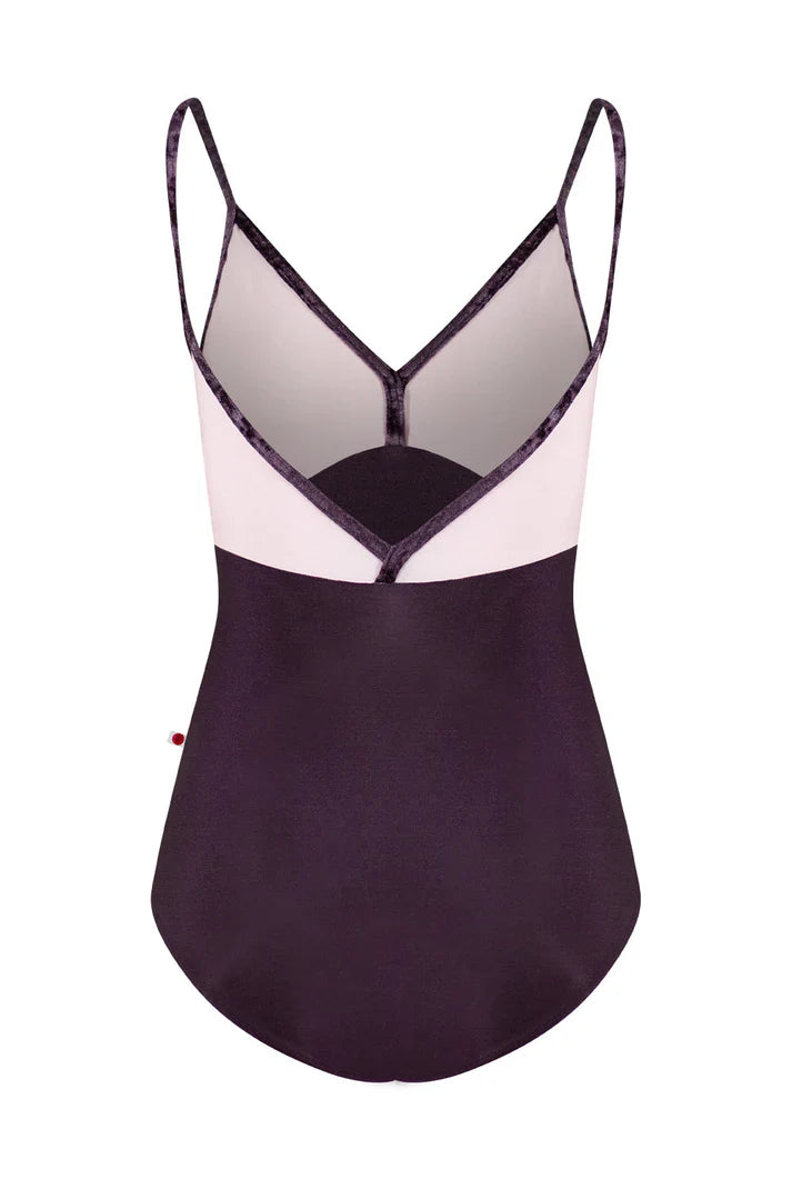 Yumiko Daria Leotard in Eggplant and Rose SS25-02-01