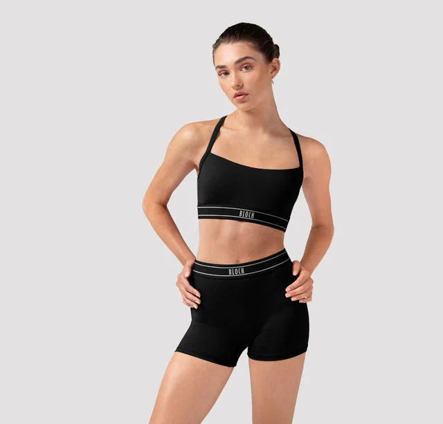 Bloch Ladies Kaia Logo Crop Top Z30002