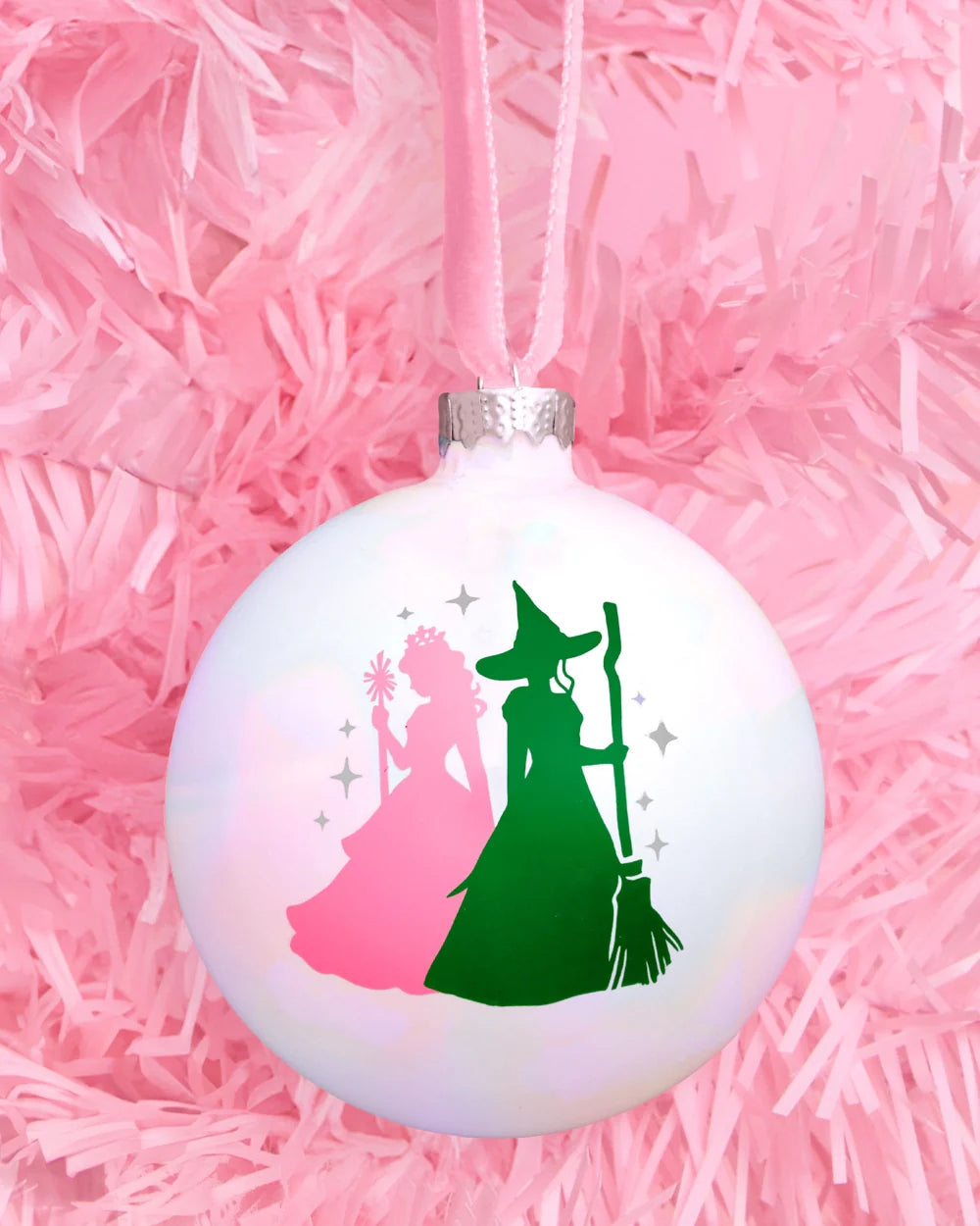 Iridescent Wicked Christmas Ornament