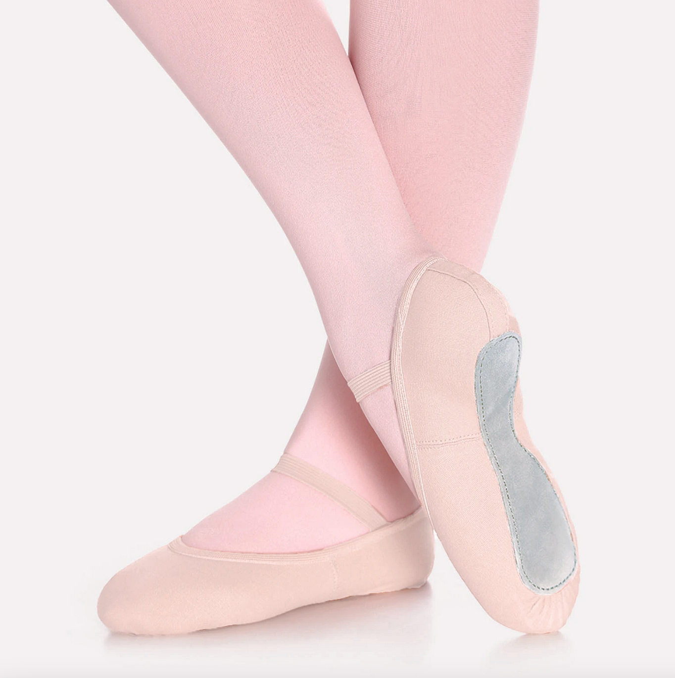 Canvas Full Sole Ballet Slipper SD48L in Adult Sizes