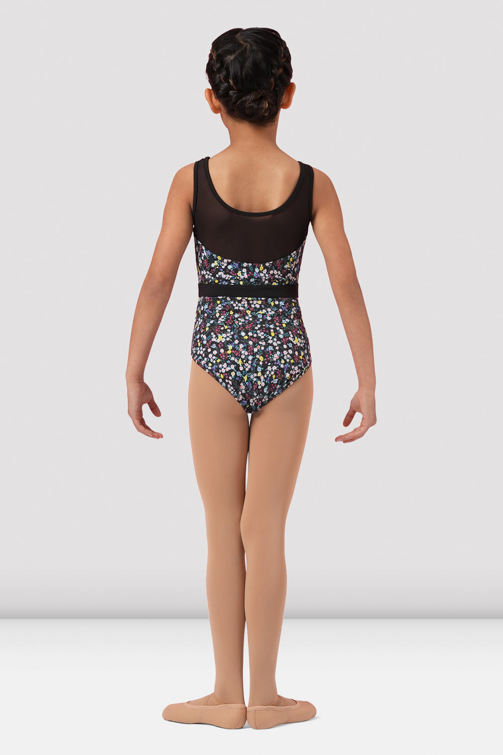 Ditsy Scoop Back Tank Leotard