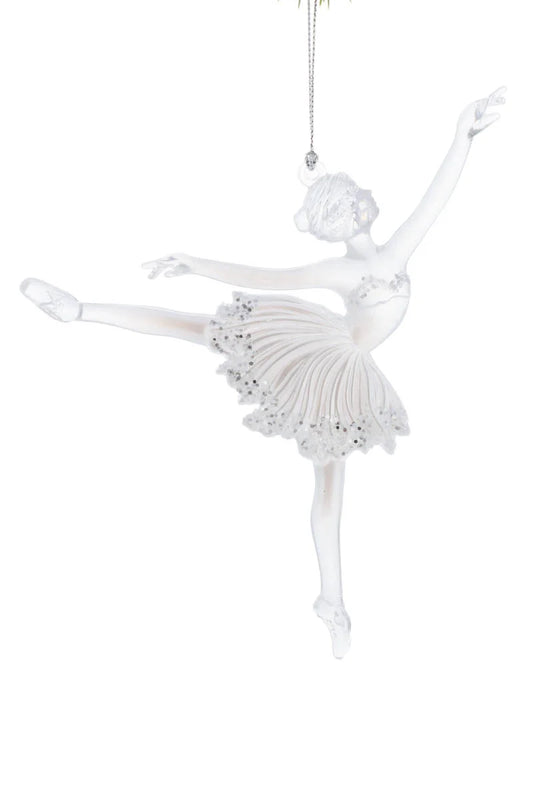 Elegant Acrylic Ballerina Ornament