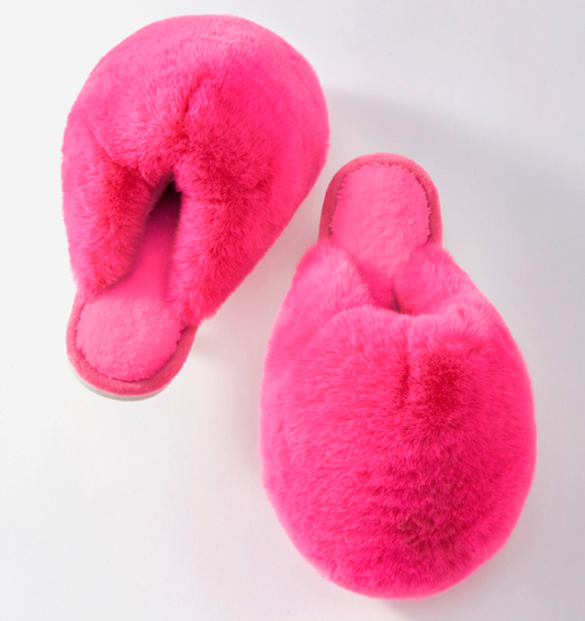 GC Faux Fur Bubble Slippers