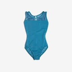 So Danca Boatneck Lace Peekaboo Back Leotard SL128/SL127