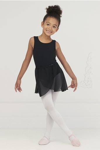 Mondor Pull-On Chiffon Wrap Skirt 16203