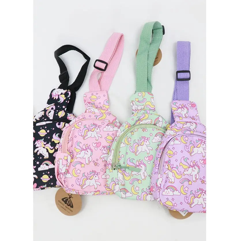 Kids Unicorn Cross Body Bag