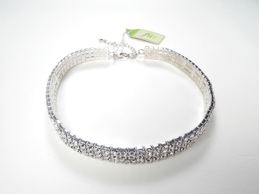 FH2 3 Row Choker - Clear - Child AZ00051