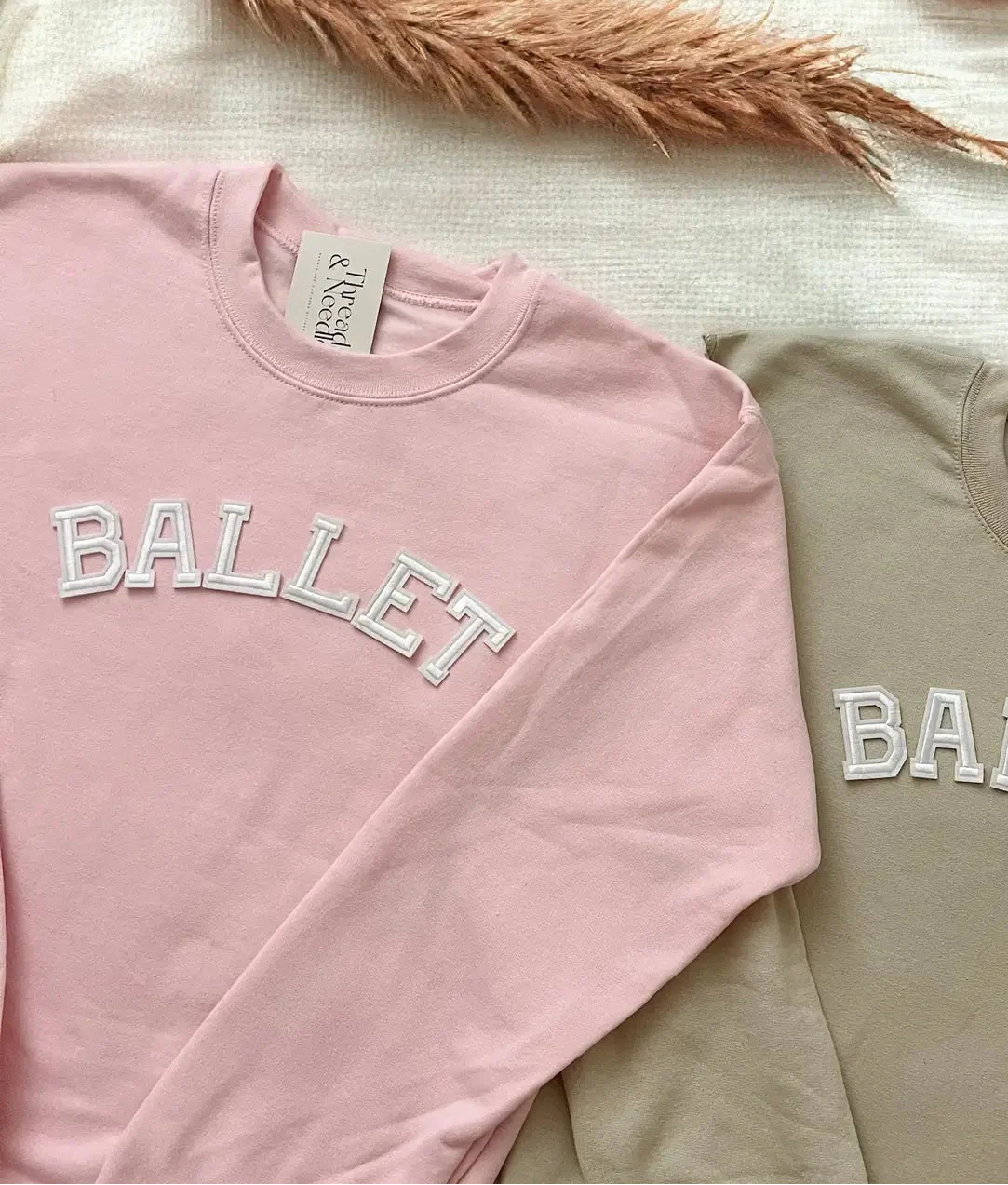 Embroidered Ballet Sweatshirt