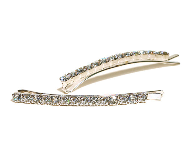 Crystal Hair Clip - Clear