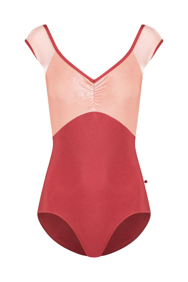 Yumiko Eli Leotard in Blush and Fox