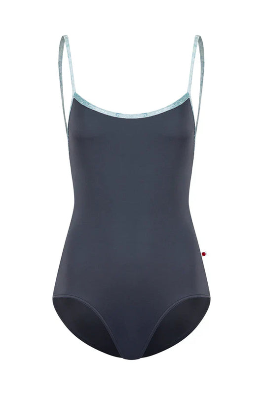 Yumiko Heather Leotard in Titanium