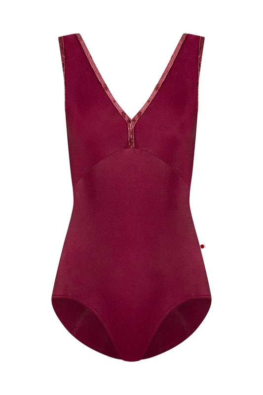 Yumiko Alicia Leotard in Burgundy