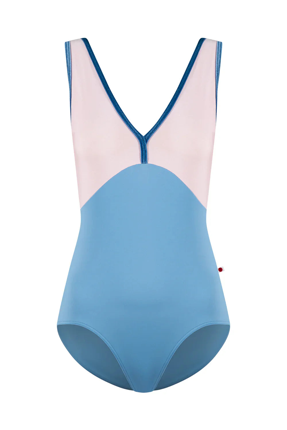 Yumiko Alicia Tank Leotard in Bluebell and Rose FW24-04-05