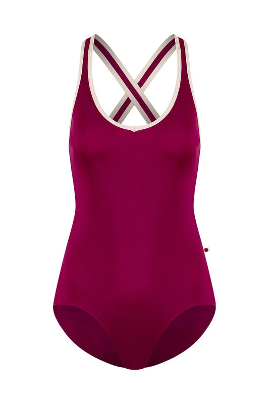 Yumiko Sonoya Leotard in Maroon FW24-06-04