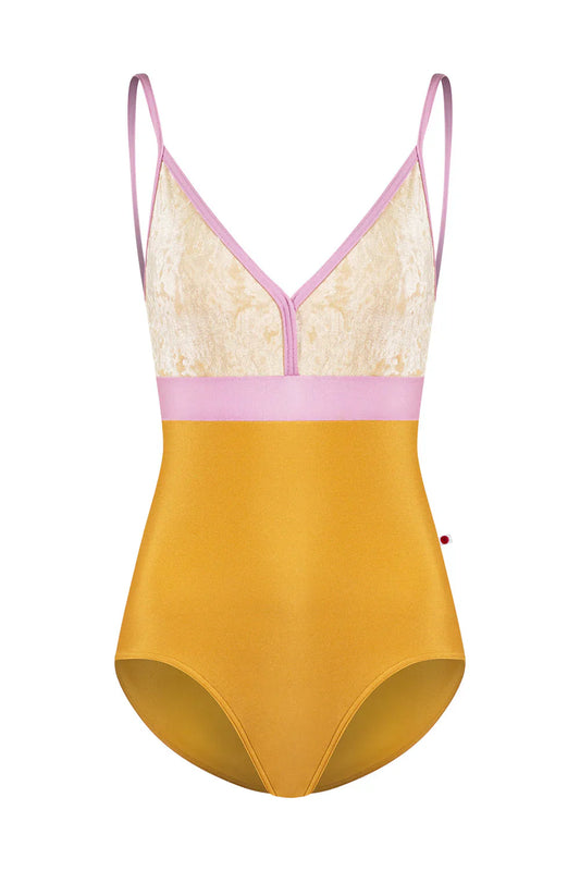 Yumiko Zoe Leotard in Glow and Vanilla FW24-06-08