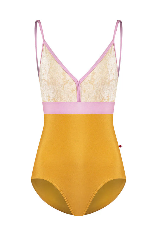 Yumiko Zoe Leotard in Glow and Vanilla