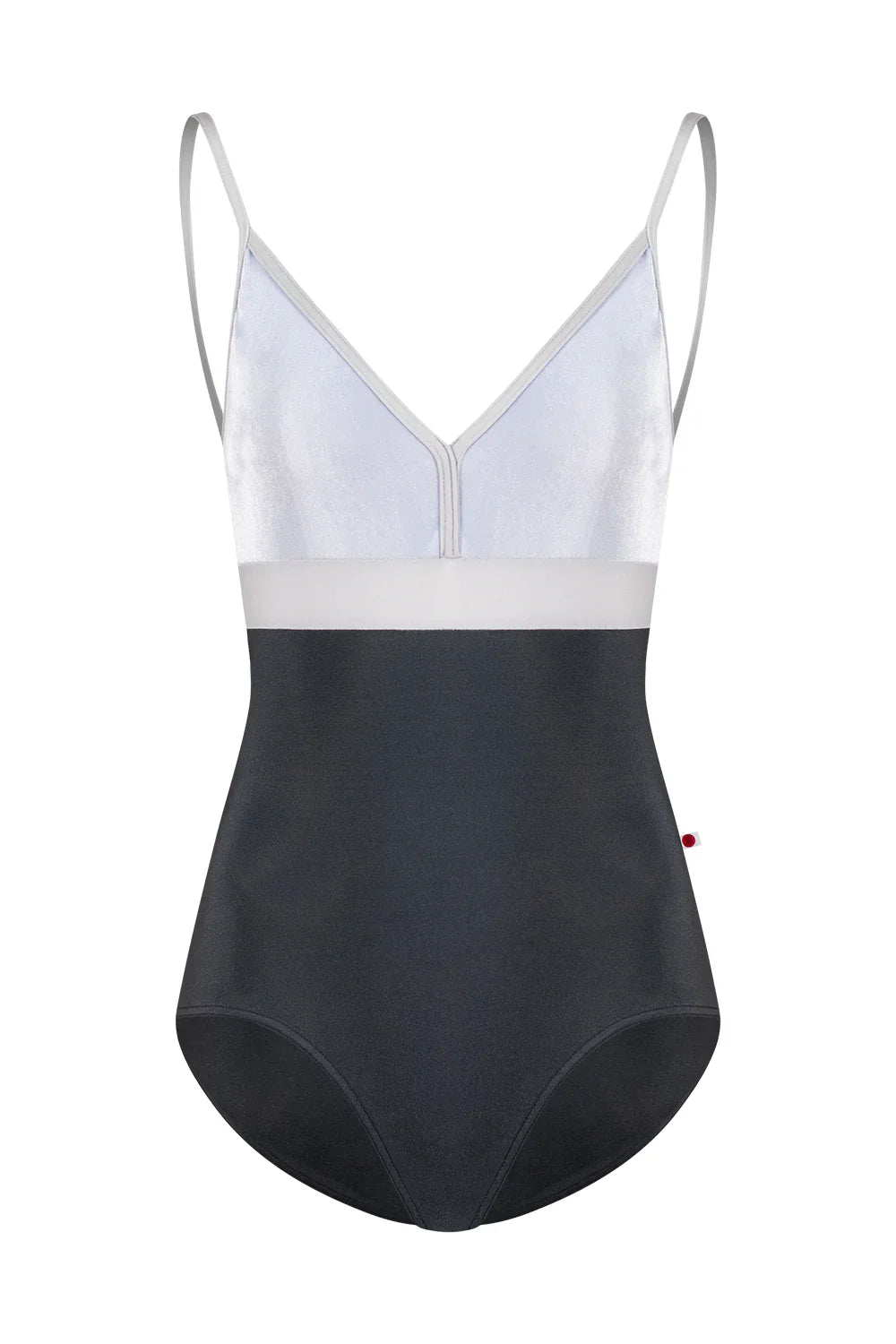 Yumiko Zoe Leotard in Titanium and Serenade