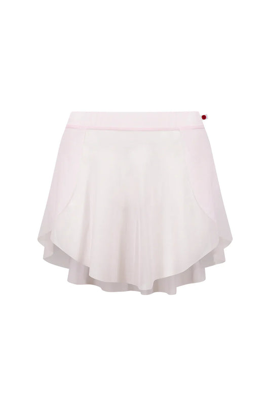 Yumiko Viola Skirt in Mesh Rose