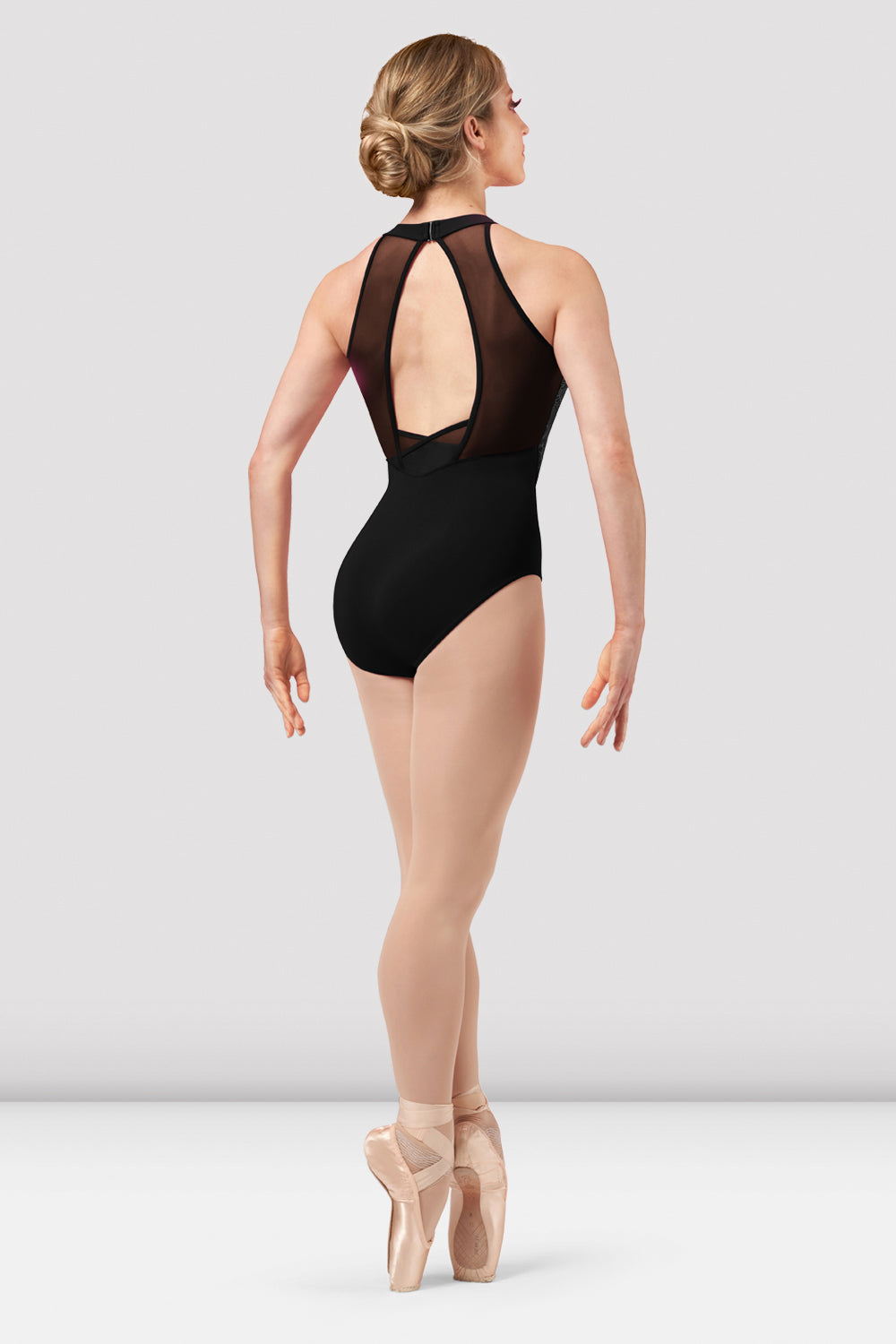 Lace Mock Neck Leotard