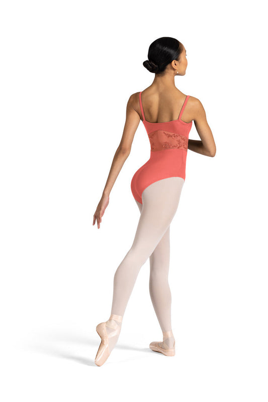 Bloch Marika Scoop Neckline Mesh Back Camisole Leotard L1107