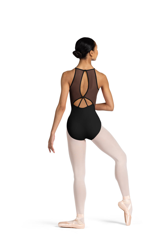 Bloch Cassia High Neckline Open Back Detail Leotard L3317 and L3317B