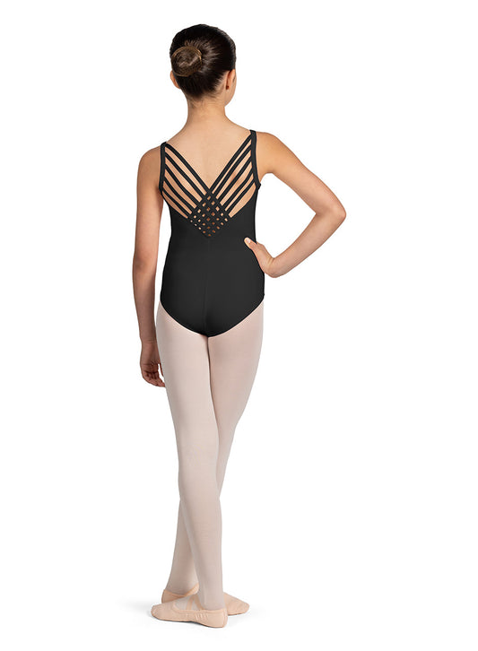 Mirella Glow Girl V Neck Leotard M1248C