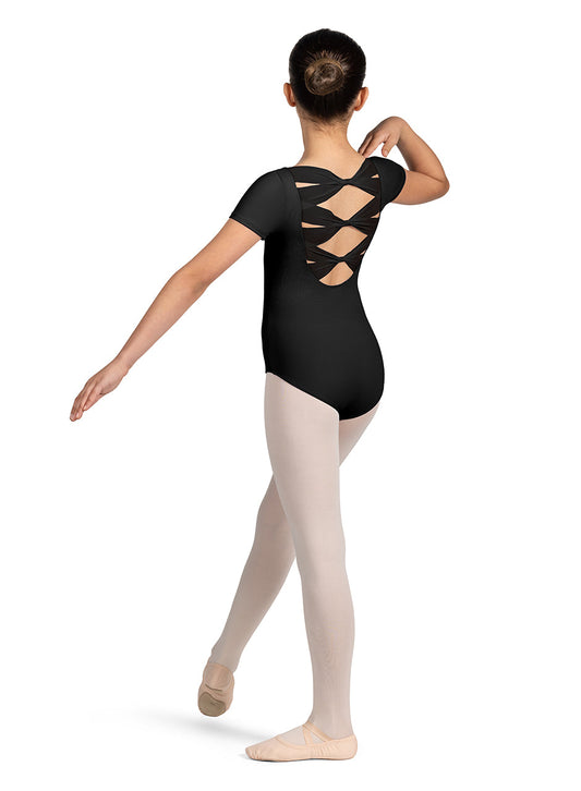 Mirella Glow Girl Cap Sleeve Leotard M1562C