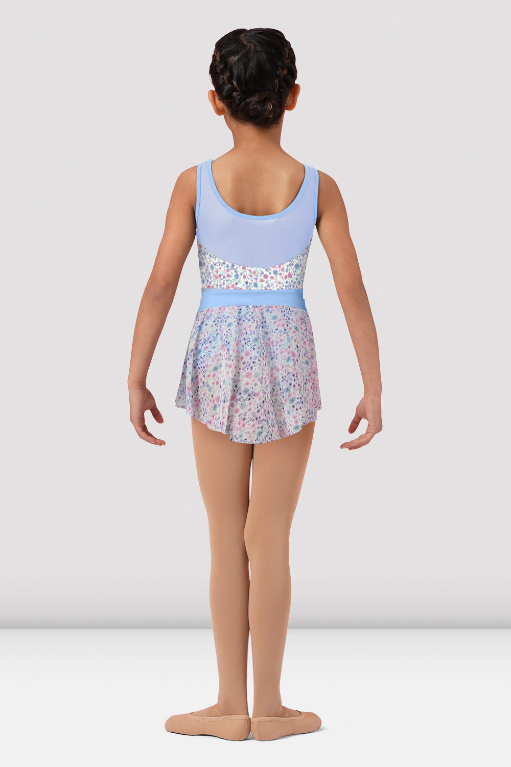 Ditsy Mesh Pull On Skirt