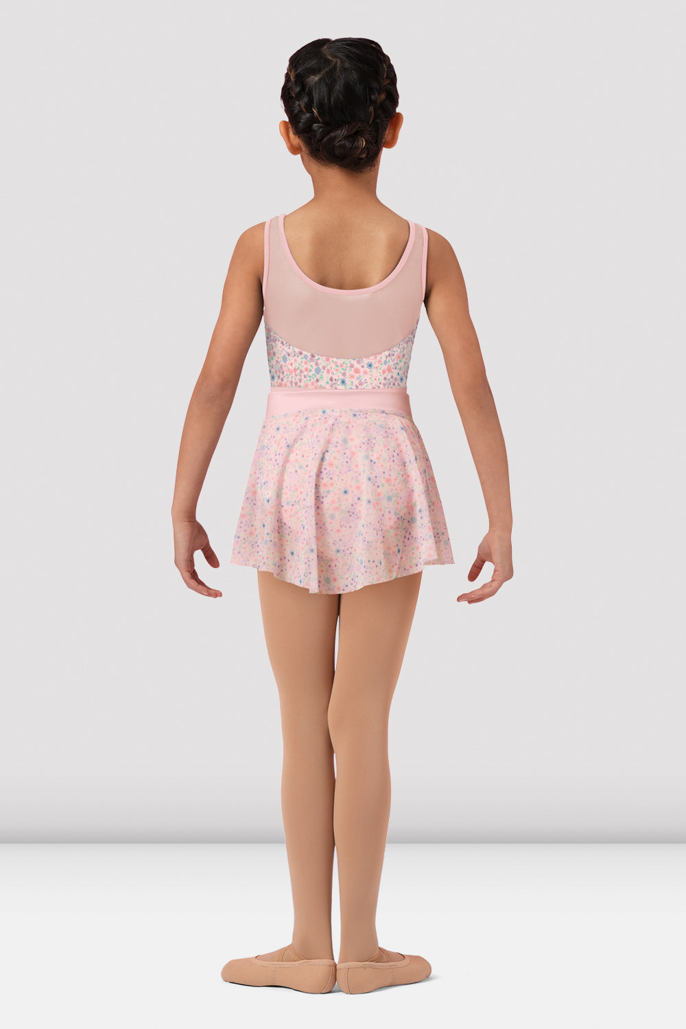 Ditsy Mesh Pull On Skirt