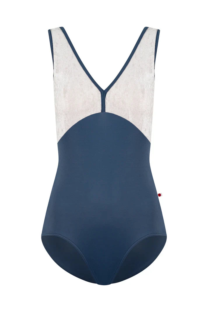Yumiko Alicia Leotard in Silver and Storm
