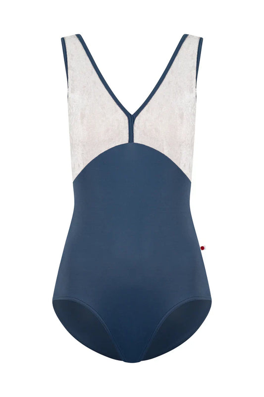 Yumiko Alicia Leotard in Silver and Storm