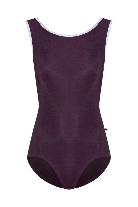Yumiko Sofiane Leotard in Eggplant