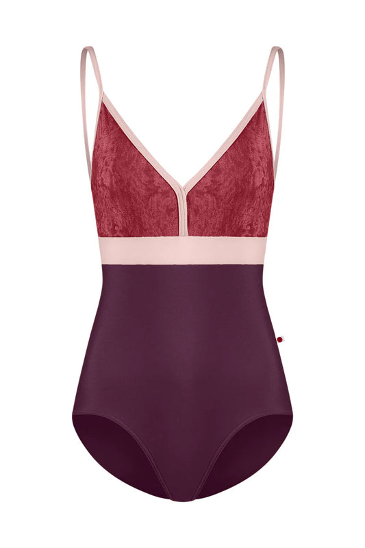 Yumiko Zoe Leotard in Opera and Garnet