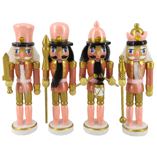 NBG Rose Gold 5" Nutcracker Ornament ORN011