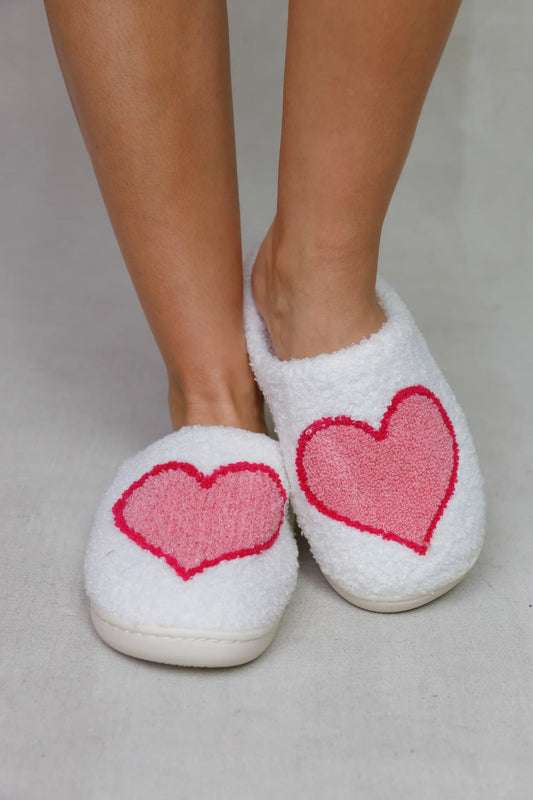 LimLim Pink Heart Slippers P73365