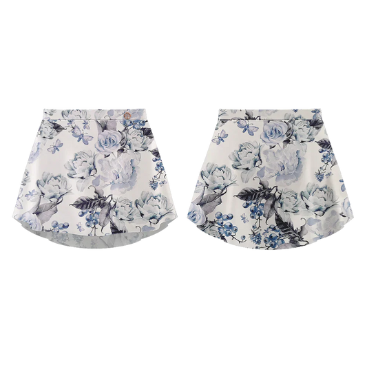 Danse De Paris Patterned Skirt S0001L
