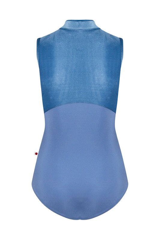 Yumiko Jessica Duo Leotard in Arctic and Ocean SS24-06