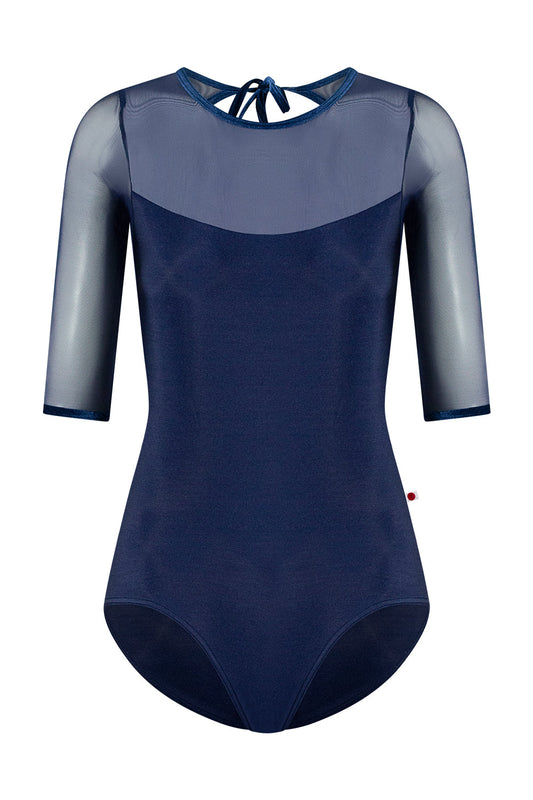 Yumiko Olivia Leotard in Dark Blue SS24-47