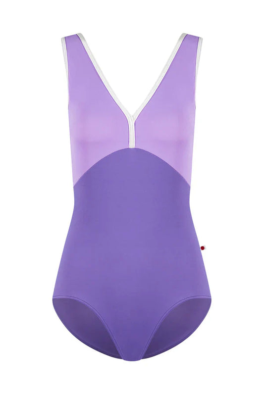 Yumiko Alicia Tank Leotard in Iris and Wisteria SS25-02-04