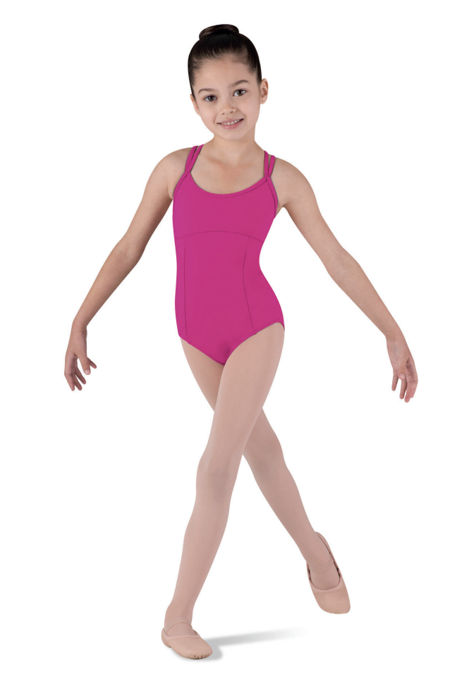 Bloch Double Cross Back Cami Leotard CL1637