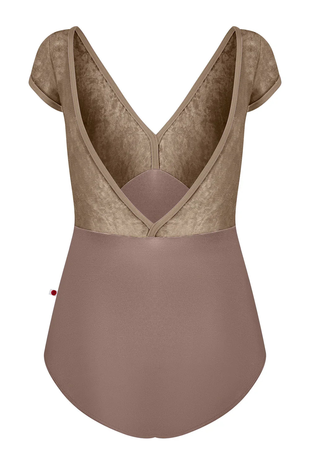 Yumiko Alicia Cap Sleeve Leotard in Toffee and Star